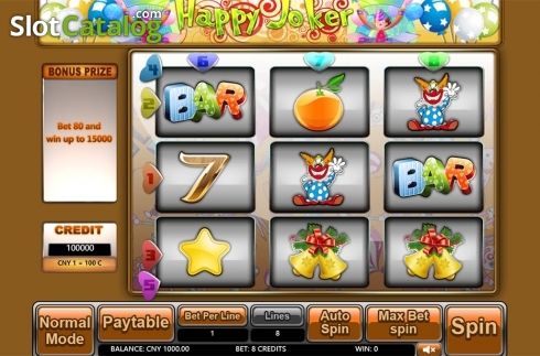 Скрин2. Happy Joker (Aiwin Games) слот