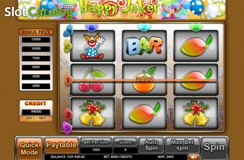 Скрин3. Happy Joker (Aiwin Games) слот