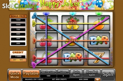 Скрин5. Happy Joker (Aiwin Games) слот