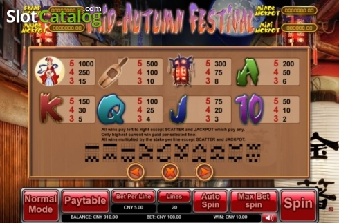 Скрин4. Mid-Autumn Festival (Aiwin Games) слот