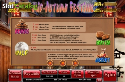 Скрин5. Mid-Autumn Festival (Aiwin Games) слот