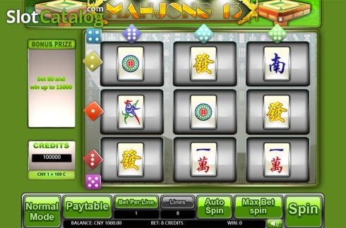 Скрин2. Mahjong 13 слот