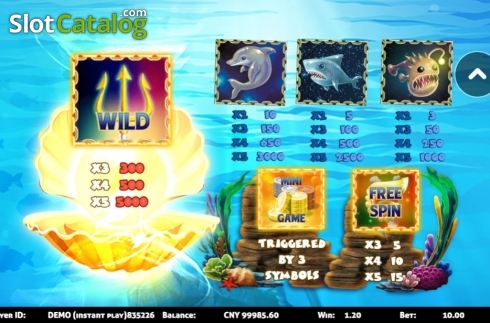 Скрин5. Sea World слот