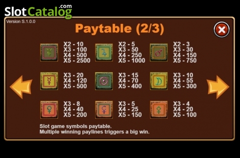 Скрин5. Greek Mythology (Triple Profits Games) слот