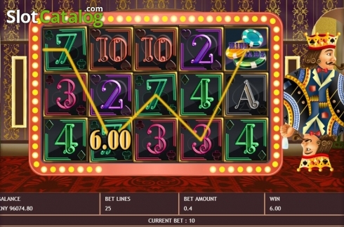 Скрин3. Poker King (Triple Profits Games) слот