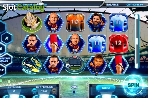 Скрин2. Soccer All Star слот