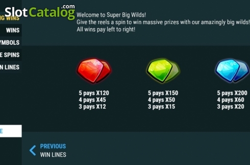 Скрин5. Super Big Wilds слот