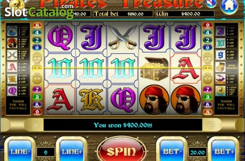 Скрин3. Pirates Treasure (Slot Factory) слот