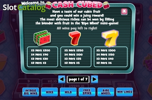 Скрин7. Cash Cubed слот