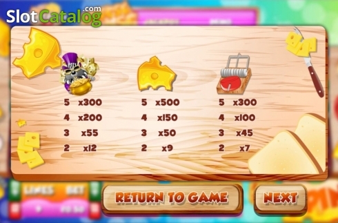 Скрин4. Cheese Chase (Slot Factory) слот