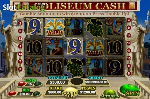 Скрин3. Coliseum Cash слот