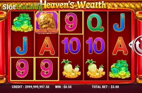 Скрин3. Heaven's Wealth слот