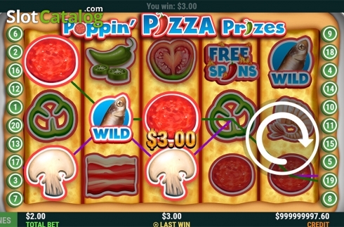Скрин5. Poppin Pizza Prizes слот