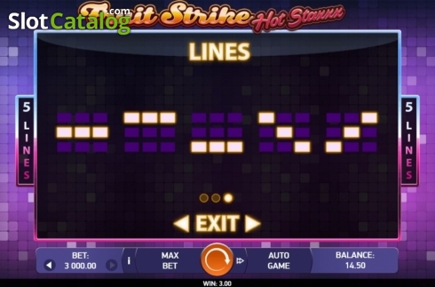 Скрин6. Fruit Strike: Hot Staxxx слот