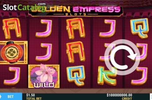Скрин2. Golden Empress слот
