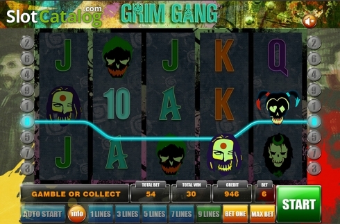 Скрин3. Grim gang слот