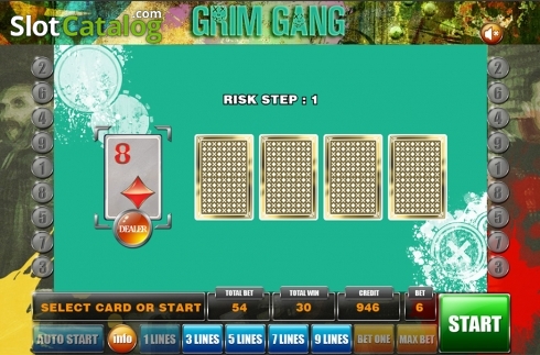 Скрин6. Grim gang слот