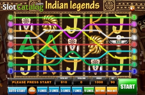Скрин2. Indian Legends слот