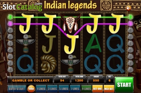 Скрин3. Indian Legends слот