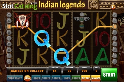 Скрин5. Indian Legends слот