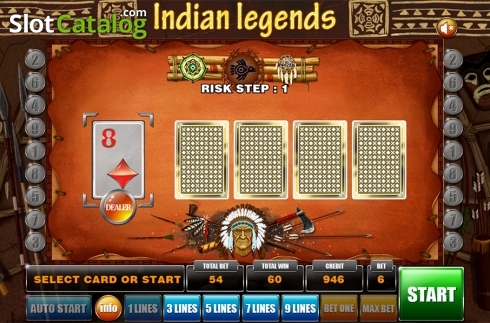 Скрин6. Indian Legends слот