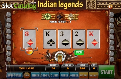 Скрин7. Indian Legends слот