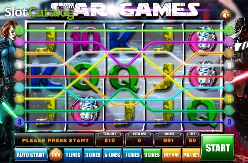 Скрин2. Star Games слот