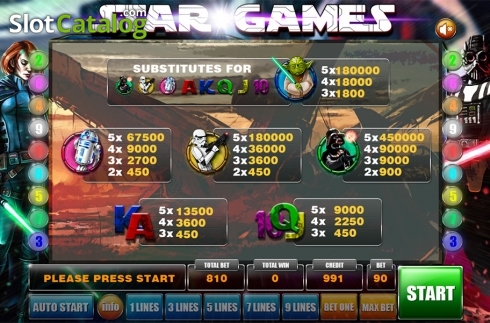 Скрин8. Star Games слот