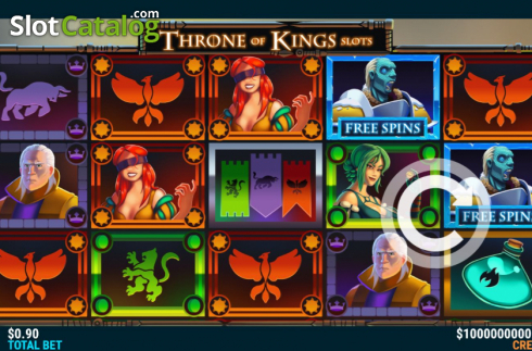 Скрин2. Throne of Kings слот