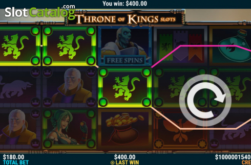 Скрин4. Throne of Kings слот