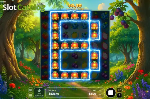Скрин3. Fruit Burst Bonanza слот
