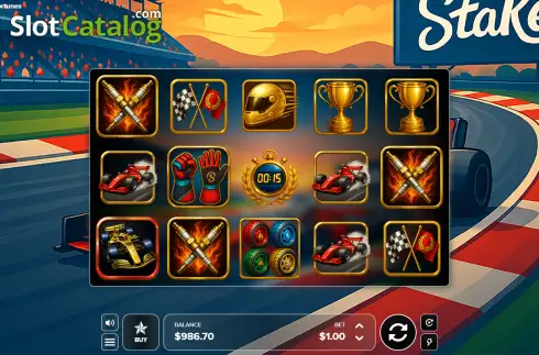 Скрин2. Grand Prix Fortunes слот