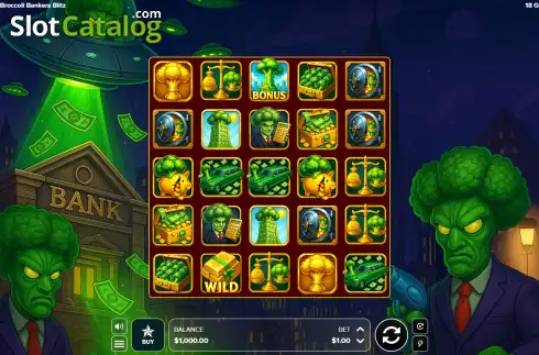 Скрин2. Broccoli Bankers Blitz слот