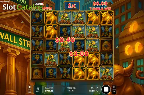Скрин3. Wall Street Honey Stakes слот
