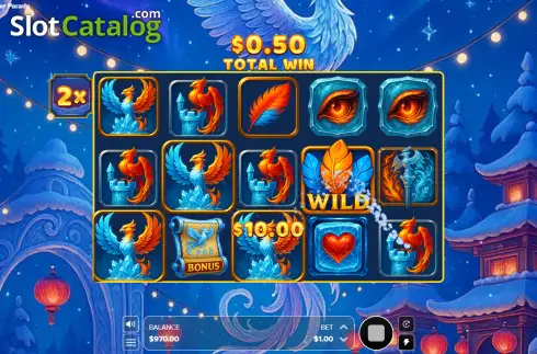 Скрин3. Phoenix Winter Parade слот