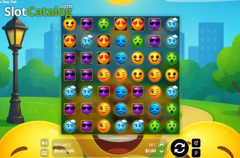 Скрин2. Emoji's Day Out слот