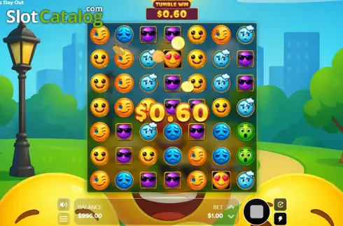 Скрин3. Emoji's Day Out слот