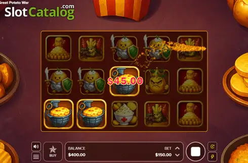 Скрин3. The Great Potato War слот