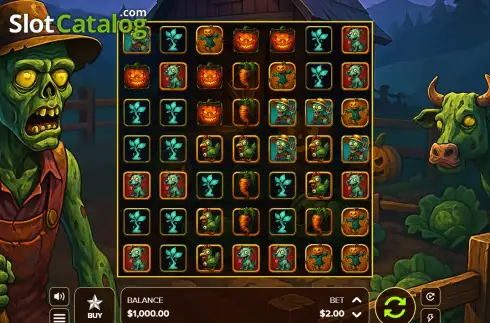 Скрин2. Zombie Harvest слот