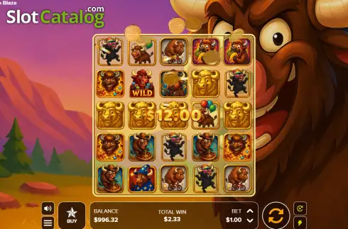 Скрин3. Buffalo Blaze (18Gaming) слот