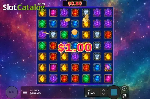 Скрин3. Galaxy of Gems слот