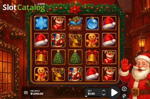 Скрин2. Santa's Christmas Magic слот