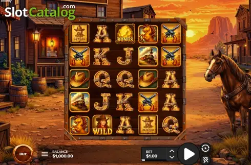Скрин2. Sheriffs Bounty слот