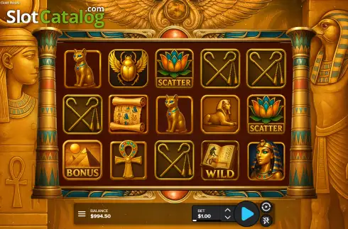 Скрин2. Egyptian Gold Reels слот