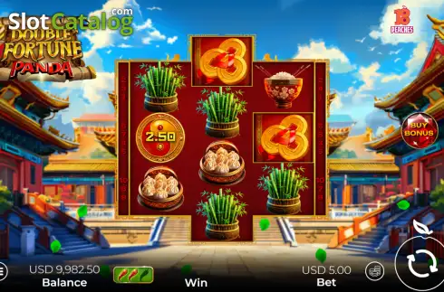 Скрин2. Double Fortune Panda слот
