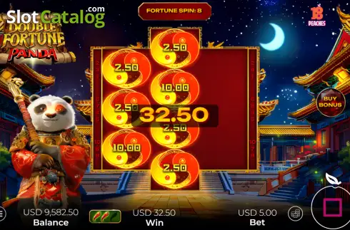 Скрин3. Double Fortune Panda слот