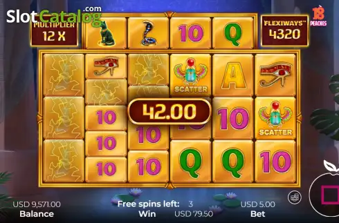 Скрин3. Cleo's Riches FlexiWays слот