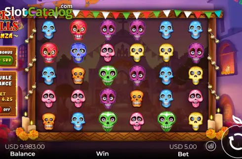 Скрин2. Lucky Skulls Bonanza слот