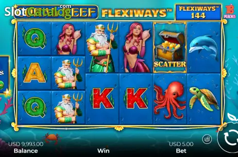 Скрин2. Coral Reef FlexiWays слот