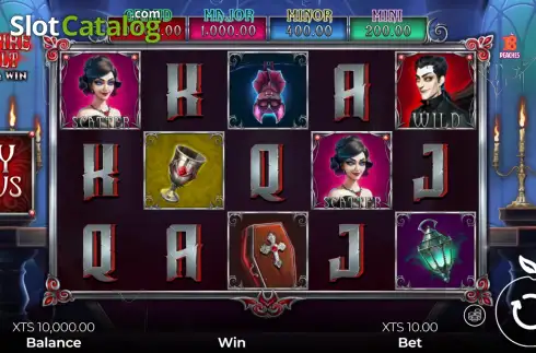 Скрин2. Vampire Vault Hold & Win слот